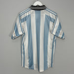 Shop 1998/00 ARGENTINA HOME SHIRT (M) ADIDAS, classic football shirts, vintage football shirts & retro soccer jerseys at Cult Kits