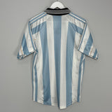 Shop 1998/00 ARGENTINA HOME SHIRT (M) ADIDAS, classic football shirts, vintage football shirts & retro soccer jerseys at Cult Kits
