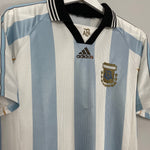 Shop 1998/00 ARGENTINA HOME SHIRT (M) ADIDAS, classic football shirts, vintage football shirts & retro soccer jerseys at Cult Kits