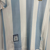Shop 1998/00 ARGENTINA HOME SHIRT (M) ADIDAS, classic football shirts, vintage football shirts & retro soccer jerseys at Cult Kits