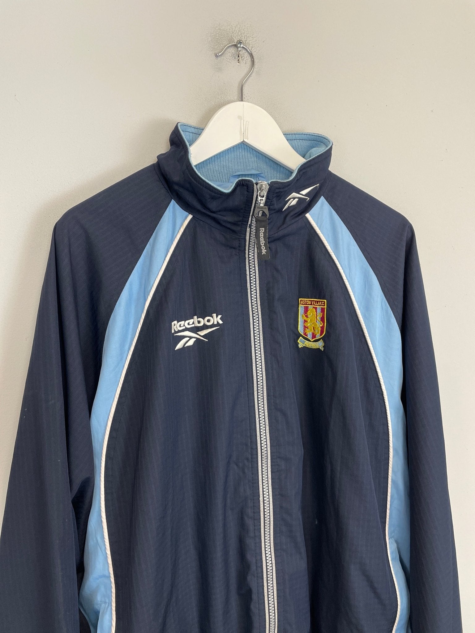 Shop 1998/00 ASTON VILLA JACKET (L) REEBOK, classic football shirts, vintage football shirts & retro soccer jerseys at Cult Kits