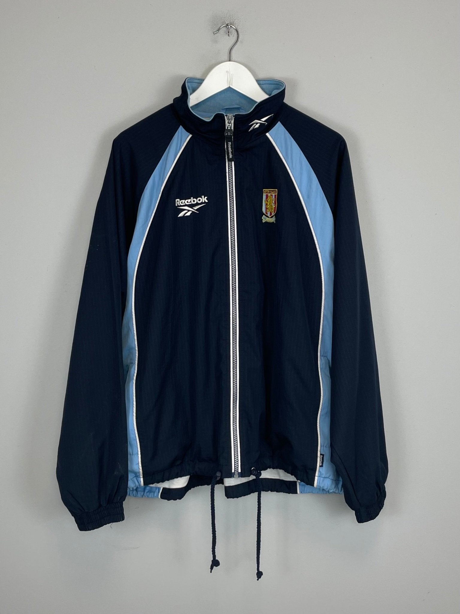 Shop 1998/00 ASTON VILLA JACKET (L) REEBOK, classic football shirts, vintage football shirts & retro soccer jerseys at Cult Kits
