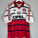 1998/00 BAYERN MUNICH HELMER 5 AWAY SHIRT (XL) ADIDAS - Cult Kits - XL - Buy Vintage Football Shirts, Authentic Retro Football Shirts For Sale, Classic Football Shirts & Soccer Jersey