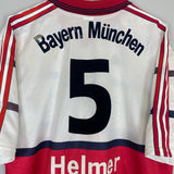 1998/00 BAYERN MUNICH HELMER 5 AWAY SHIRT (XL) ADIDAS - Cult Kits - XL - Buy Vintage Football Shirts, Authentic Retro Football Shirts For Sale, Classic Football Shirts & Soccer Jersey