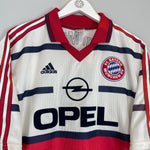 1998/00 BAYERN MUNICH HELMER 5 AWAY SHIRT (XL) ADIDAS - Cult Kits - XL - Buy Vintage Football Shirts, Authentic Retro Football Shirts For Sale, Classic Football Shirts & Soccer Jersey