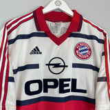 1998/00 BAYERN MUNICH HELMER 5 AWAY SHIRT (XL) ADIDAS - Cult Kits - XL - Buy Vintage Football Shirts, Authentic Retro Football Shirts For Sale, Classic Football Shirts & Soccer Jersey