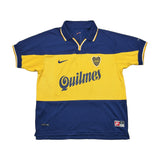 Buy 1998/00 BOCA JUNIORS HOME SHIRT (M) NIKE ~ Free worldwide shipping available ~ Authentic Vintage Football Shirts from Cult Kits