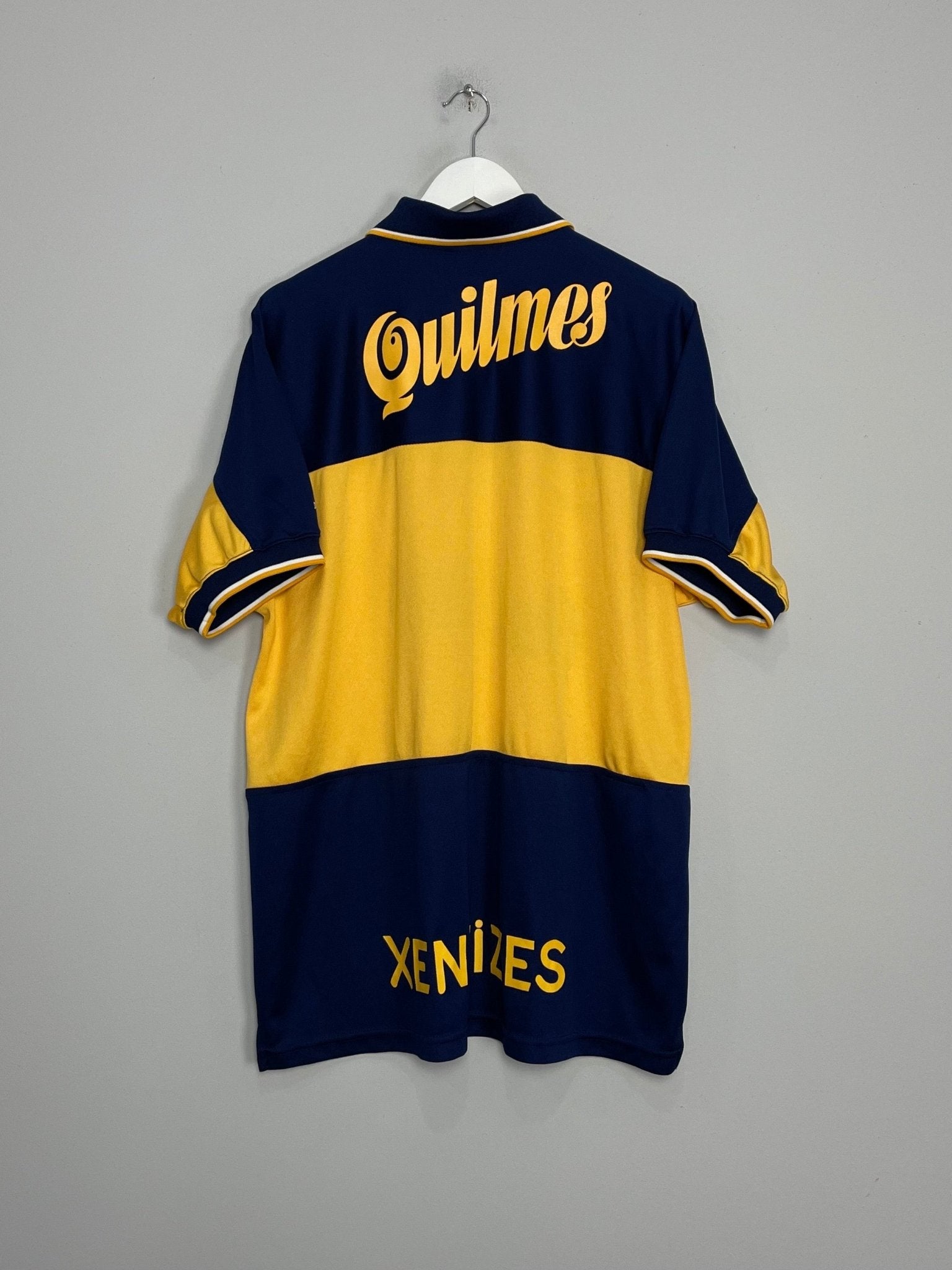 Shop 1998/00 BOCA JUNIORS HOME SHIRT (XL) NIKE, classic football shirts, vintage football shirts & retro soccer jerseys at Cult Kits