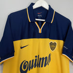 Shop 1998/00 BOCA JUNIORS HOME SHIRT (XL) NIKE, classic football shirts, vintage football shirts & retro soccer jerseys at Cult Kits