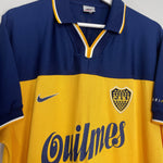 Shop 1998/00 BOCA JUNIORS HOME SHIRT (XL) NIKE, classic football shirts, vintage football shirts & retro soccer jerseys at Cult Kits