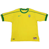 Buy 1998/00 BRAZIL HOME SHIRT (XL) NIKE ~ Free worldwide shipping available ~ Authentic Vintage Football Shirts from Cult Kits
