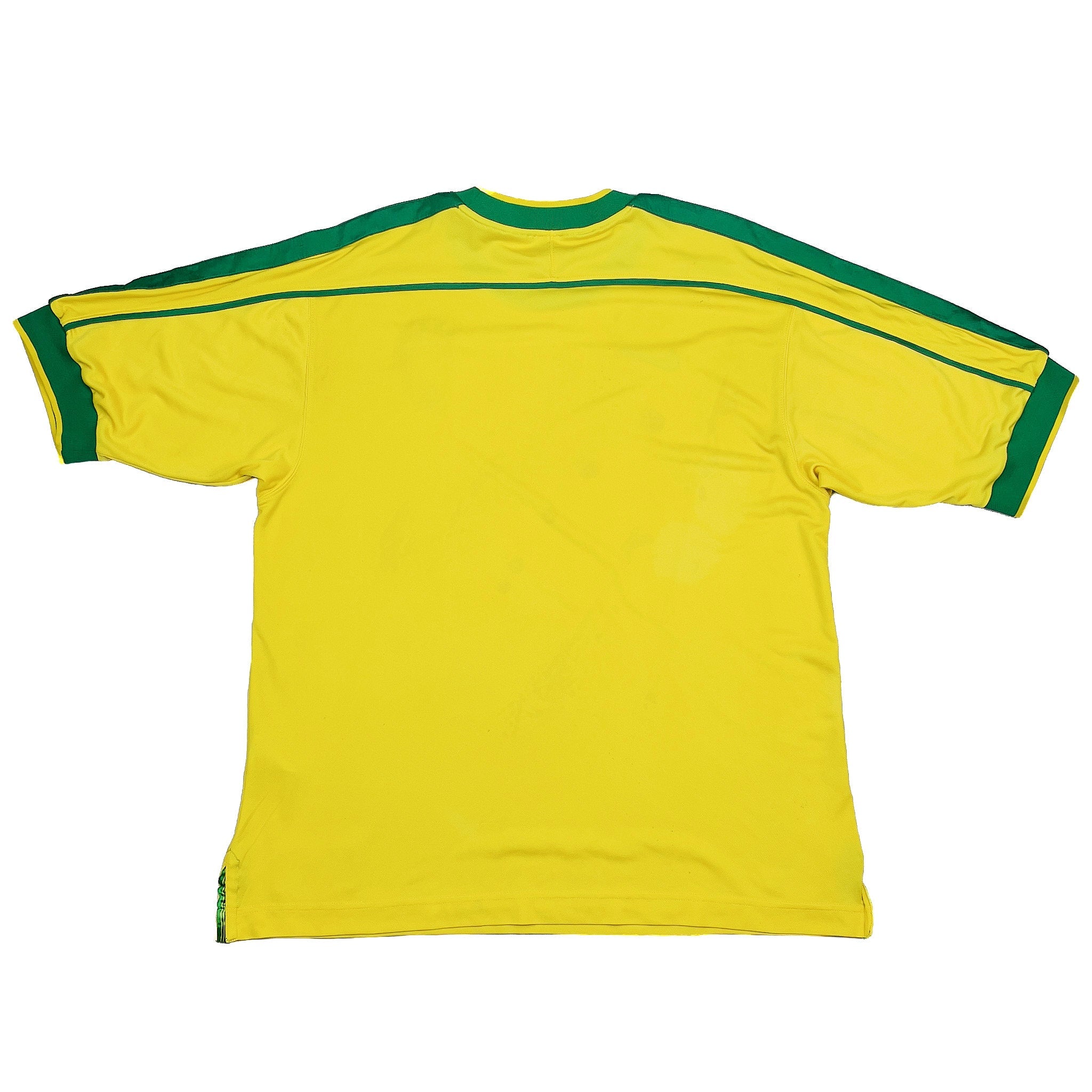 Buy 1998/00 BRAZIL HOME SHIRT (XL) NIKE ~ Free worldwide shipping available ~ Authentic Vintage Football Shirts from Cult Kits