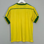 Shop 1998/00 BRAZIL HOME SHIRT (XL.KIDS) NIKE, classic football shirts, vintage football shirts & retro soccer jerseys at Cult Kits
