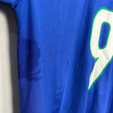 Shop 1998/00 BRAZIL RONALDO #9 AWAY SHIRT (L) NIKE, classic football shirts, vintage football shirts & retro soccer jerseys at Cult Kits