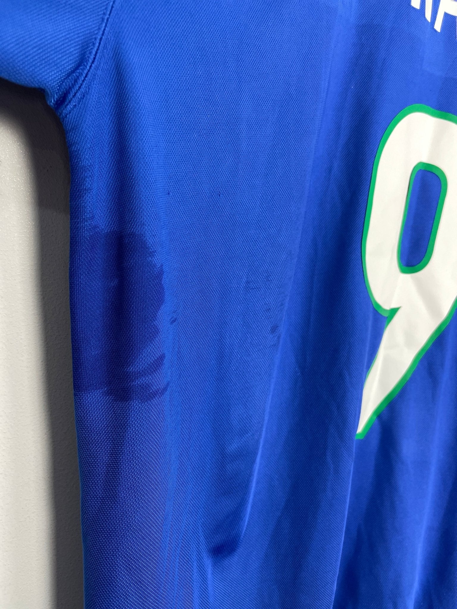 Shop 1998/00 BRAZIL RONALDO #9 AWAY SHIRT (L) NIKE, classic football shirts, vintage football shirts & retro soccer jerseys at Cult Kits