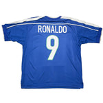 Buy 1998/00 Brazil Ronaldo 9 Away Shirt (XL) Nike ~ Free worldwide shipping available ~ Authentic Vintage Football Shirts from Cult Kits