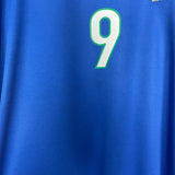 Shop 1998/00 BRAZIL RONALDO #9 AWAY SHIRT (XL) NIKE, classic football shirts, vintage football shirts & retro soccer jerseys at Cult Kits