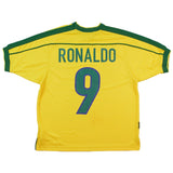 1998 Brazil Nike football shirt - view 1 - Cult Kits
