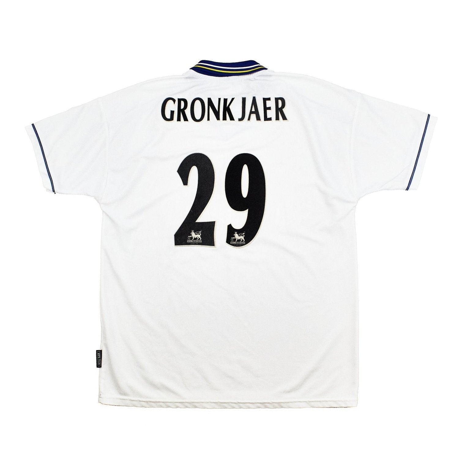 Buy 1998/00 Chelsea Gronkjaer 29 Away Shirt (XL) Umbro ~ Free worldwide shipping ~ Authentic Vintage Football Shirts from Cult Kits