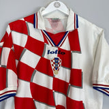 1998/00 CROATIA HOME SHIRT (L) LOTTO - Cult Kits - Large - Buy Vintage Football Shirts, Authentic Retro Football Shirts For Sale, Classic Football Shirts & Soccer Jersey