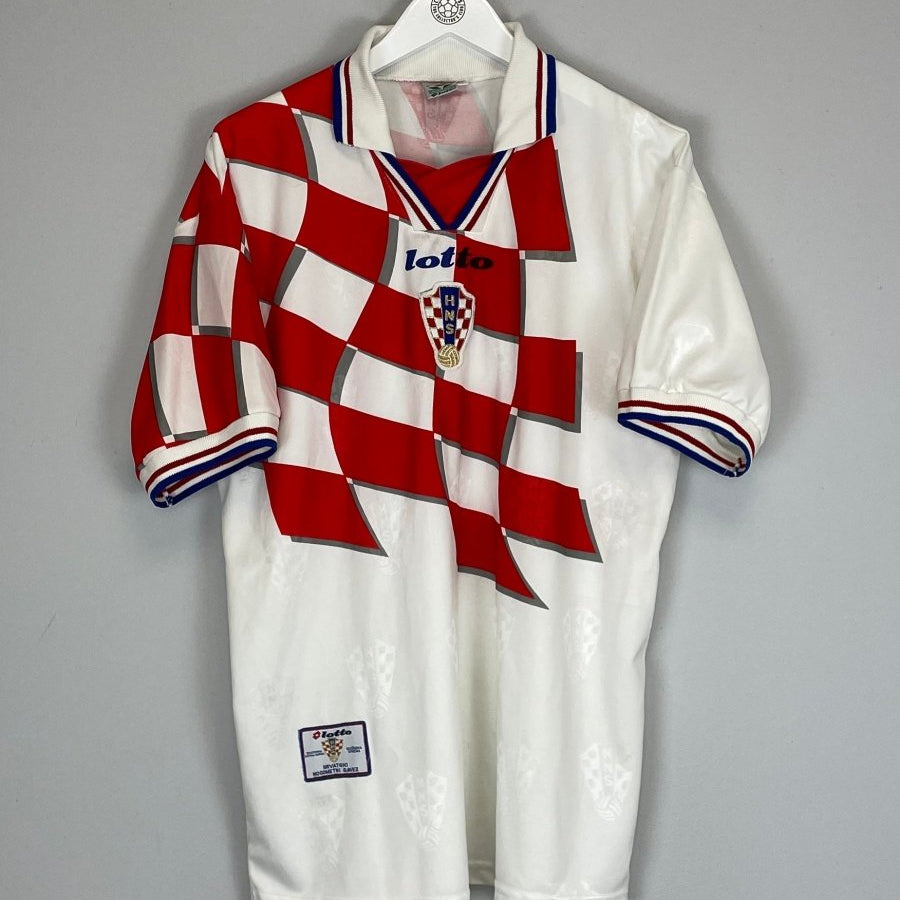 1998/00 CROATIA HOME SHIRT (L) LOTTO - Cult Kits - Large - Buy Vintage Football Shirts, Authentic Retro Football Shirts For Sale, Classic Football Shirts & Soccer Jersey