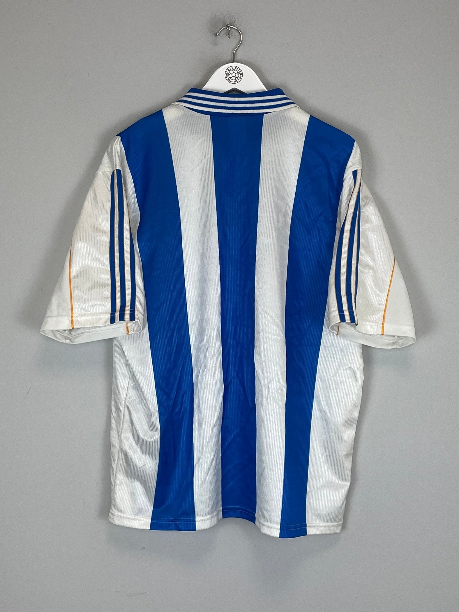 Shop 1998/00 DEPORTIVO LA CORUNA HOME SHIRT (L) ADIDAS, classic football shirts, vintage football shirts & retro soccer jerseys at Cult Kits