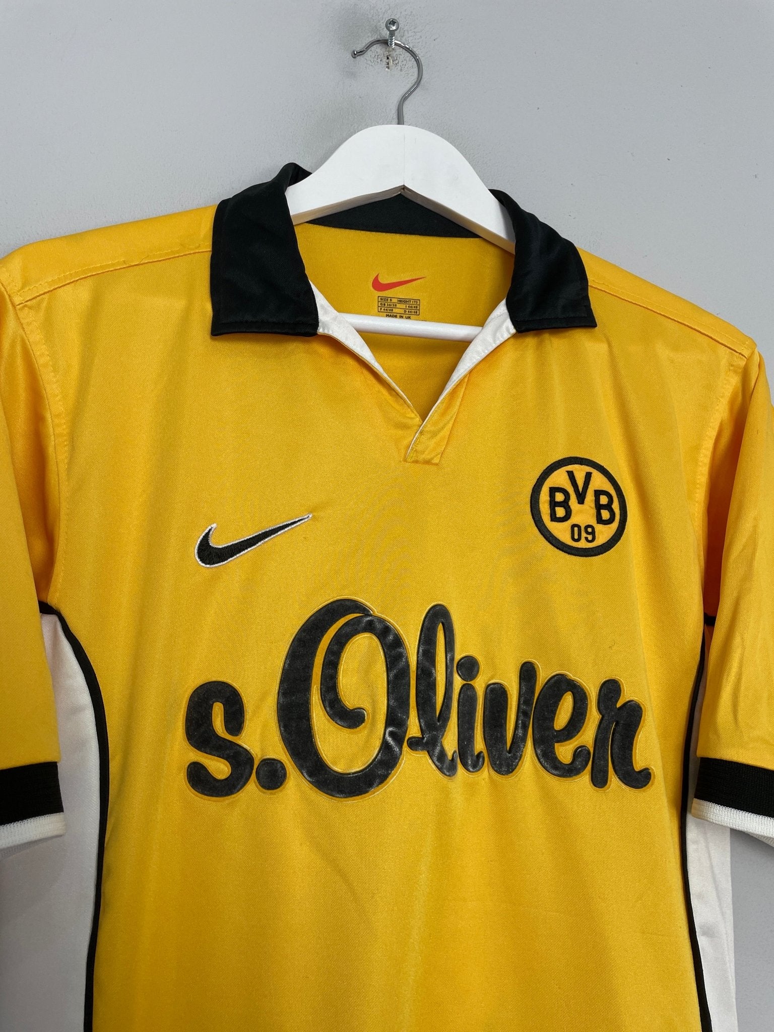 Shop 1998/00 DORTMUND HOME SHIRT (S) NIKE, classic football shirts, vintage football shirts & retro soccer jerseys at Cult Kits