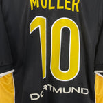 Shop 1998/00 DORTMUND MOLLER #10 AWAY SHIRT (L) NIKE, classic football shirts, vintage football shirts & retro soccer jerseys at Cult Kits