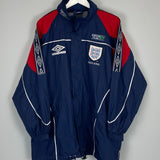 Shop 1998/00 ENGLAND JACKET (L) UMBRO, classic football shirts, vintage football shirts & retro soccer jerseys at Cult Kits