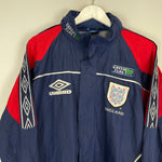 Shop 1998/00 ENGLAND JACKET (L) UMBRO, classic football shirts, vintage football shirts & retro soccer jerseys at Cult Kits
