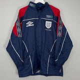 Shop 1998/00 ENGLAND TRACK JACKET (S) UMBRO, classic football shirts, vintage football shirts & retro soccer jerseys at Cult Kits