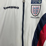 Shop 1998/00 ENGLAND TRACK JACKET (S) UMBRO, classic football shirts, vintage football shirts & retro soccer jerseys at Cult Kits