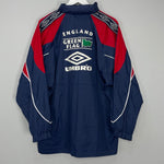Shop 1998/00 ENGLAND TRACK JACKET (S) UMBRO, classic football shirts, vintage football shirts & retro soccer jerseys at Cult Kits
