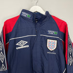 Shop 1998/00 ENGLAND TRACK JACKET (S) UMBRO, classic football shirts, vintage football shirts & retro soccer jerseys at Cult Kits