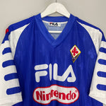 Shop 1998/00 FIORENTINA TRAINING SHIRT (XL) FILA, classic football shirts, vintage football shirts & retro soccer jerseys at Cult Kits
