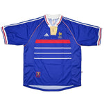 Buy 1998/00 France *BNWT* Home Shirt (XL) Adidas ~ Free worldwide shipping ~ Authentic Vintage Football Shirts from Cult Kits