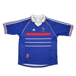 Buy 1998/00 France Home Shirt (L) Adidas ~ Free worldwide shipping ~ Authentic Vintage Football Shirts from Cult Kits