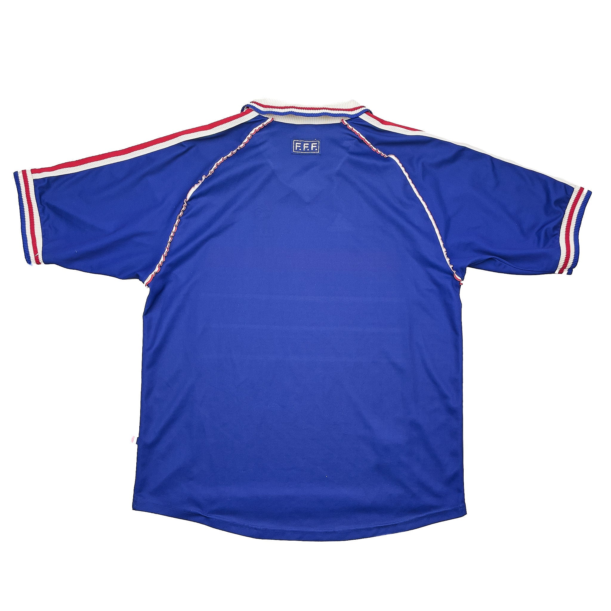 Buy 1998/00 France Home Shirt (L) Adidas ~ Free worldwide shipping ~ Authentic Vintage Football Shirts from Cult Kits