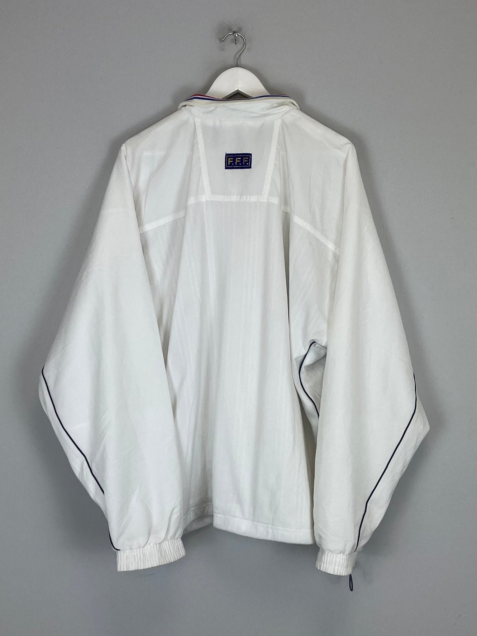 Shop 1998/00 FRANCE TRACK JACKET (L) ADIDAS, classic football shirts, vintage football shirts & retro soccer jerseys at Cult Kits