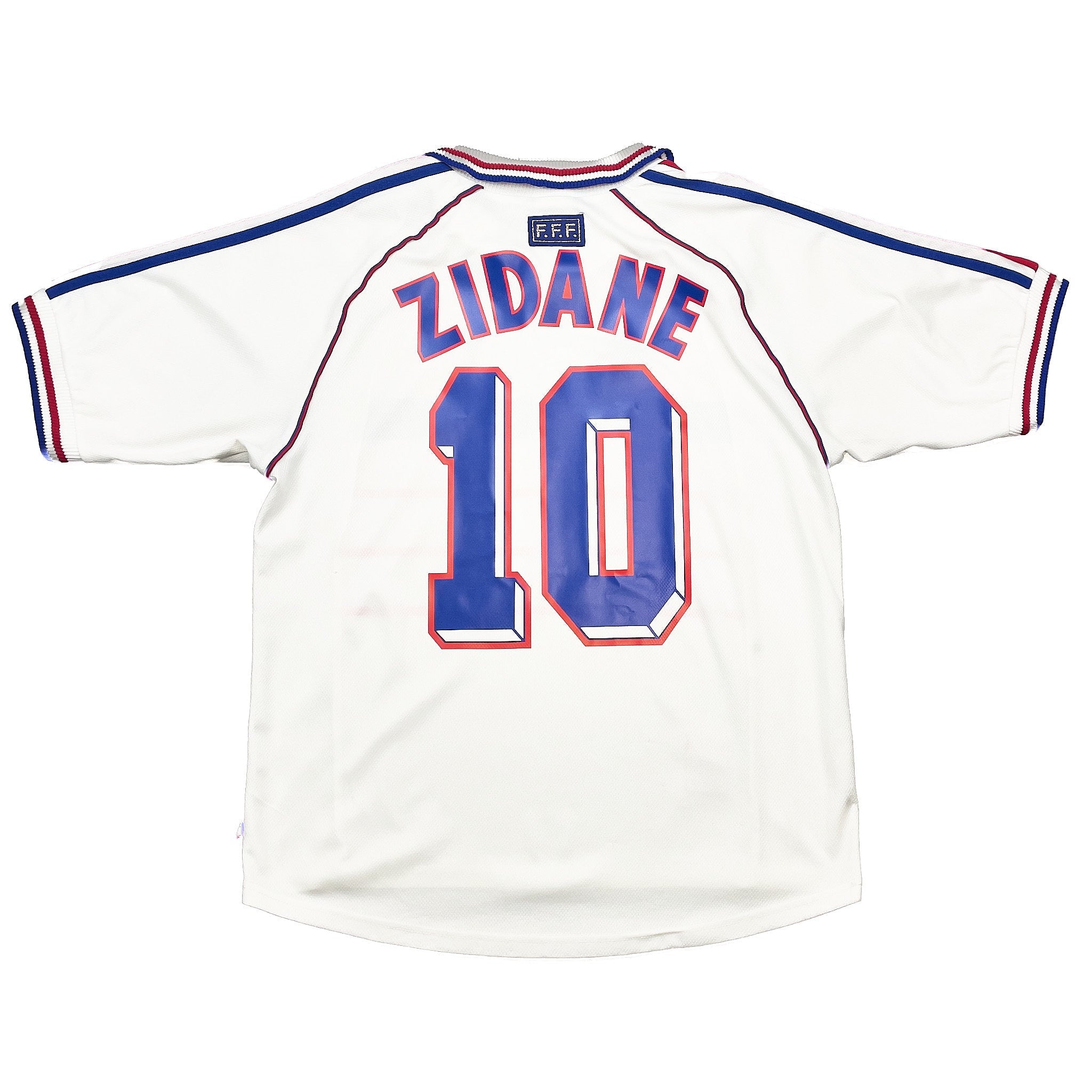 Buy 1998/00 FRANCE ZIDANE 10 AWAY SHIRT (M) ADIDAS ~ Free worldwide shipping available ~ Authentic Vintage Football Shirts from Cult Kits