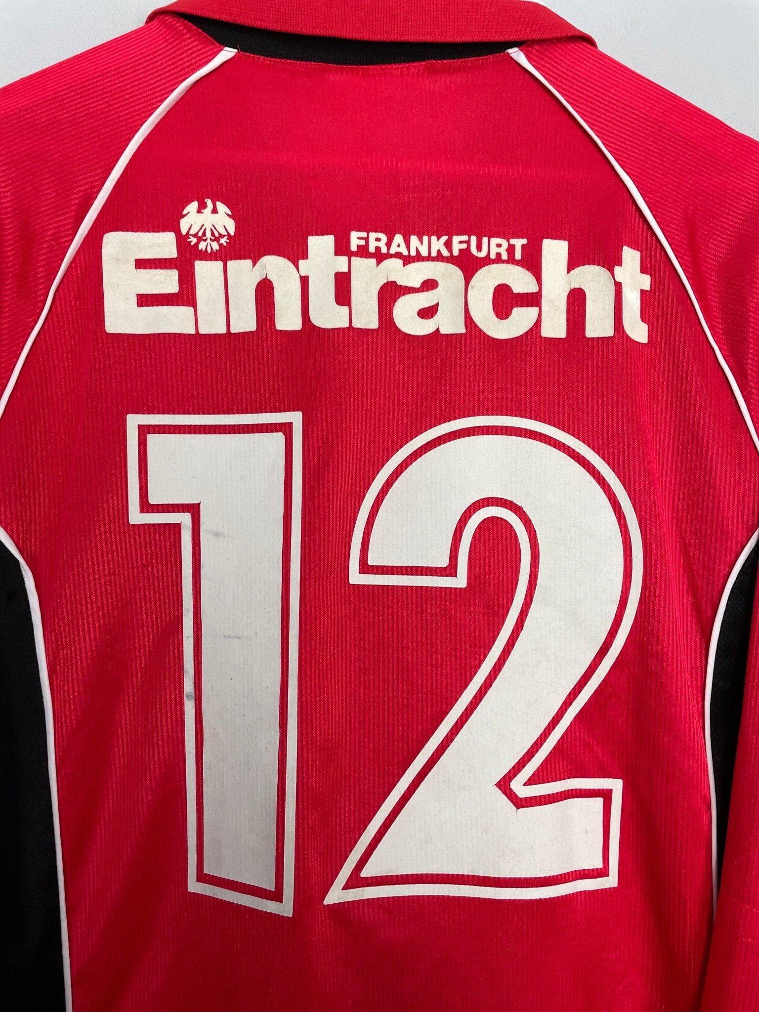 Shop 1998/00 FRANKFURT #12 L/S HOME SHIRT (M) PUMA, classic football shirts, vintage football shirts & retro soccer jerseys at Cult Kits