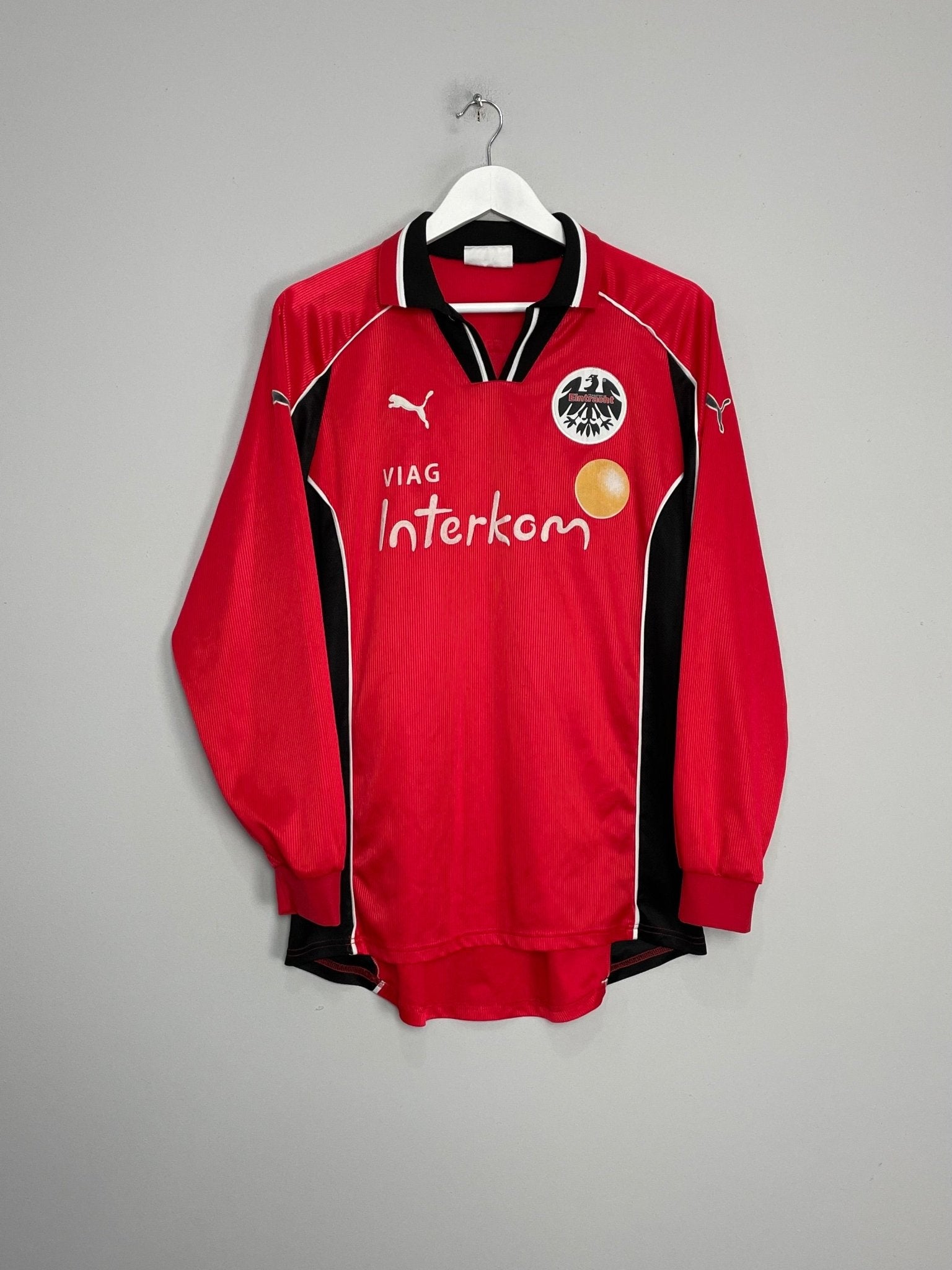 Shop 1998/00 FRANKFURT #12 L/S HOME SHIRT (M) PUMA, classic football shirts, vintage football shirts & retro soccer jerseys at Cult Kits