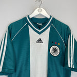 Shop 1998/00 GERMANY AWAY SHIRT (M) ADIDAS, classic football shirts, vintage football shirts & retro soccer jerseys at Cult Kits