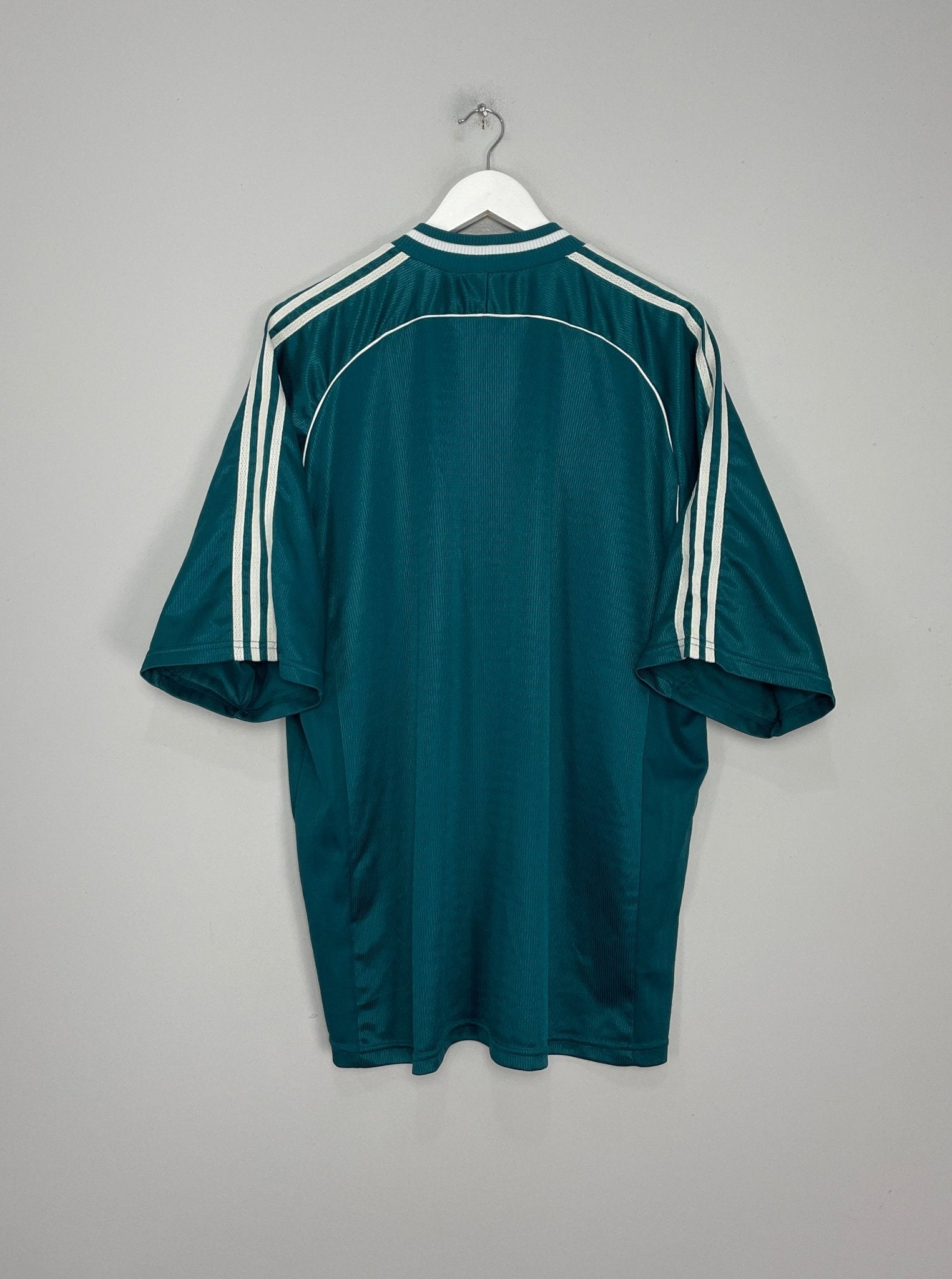 Shop 1998/00 GERMANY AWAY SHIRT (XXL) ADIDAS, classic football shirts, vintage football shirts & retro soccer jerseys at Cult Kits
