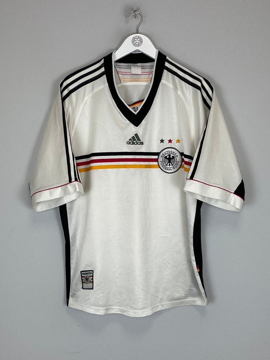 1998/00 GERMANY HOME SHIRT (L) ADIDAS - Cult Kits - Large - Buy Vintage Football Shirts, Authentic Retro Football Shirts For Sale, Classic Football Shirts & Soccer Jersey