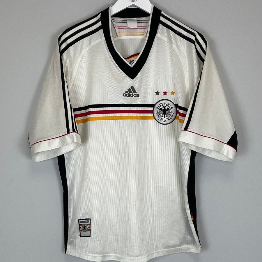 1998/00 GERMANY HOME SHIRT (L) ADIDAS - Cult Kits - Large - Buy Vintage Football Shirts, Authentic Retro Football Shirts For Sale, Classic Football Shirts & Soccer Jersey