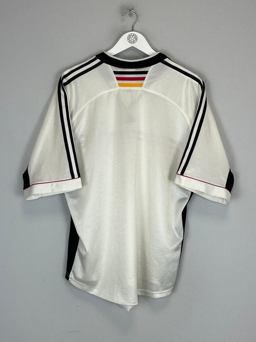 1998/00 GERMANY HOME SHIRT (L) ADIDAS - Cult Kits - Large - Buy Vintage Football Shirts, Authentic Retro Football Shirts For Sale, Classic Football Shirts & Soccer Jersey