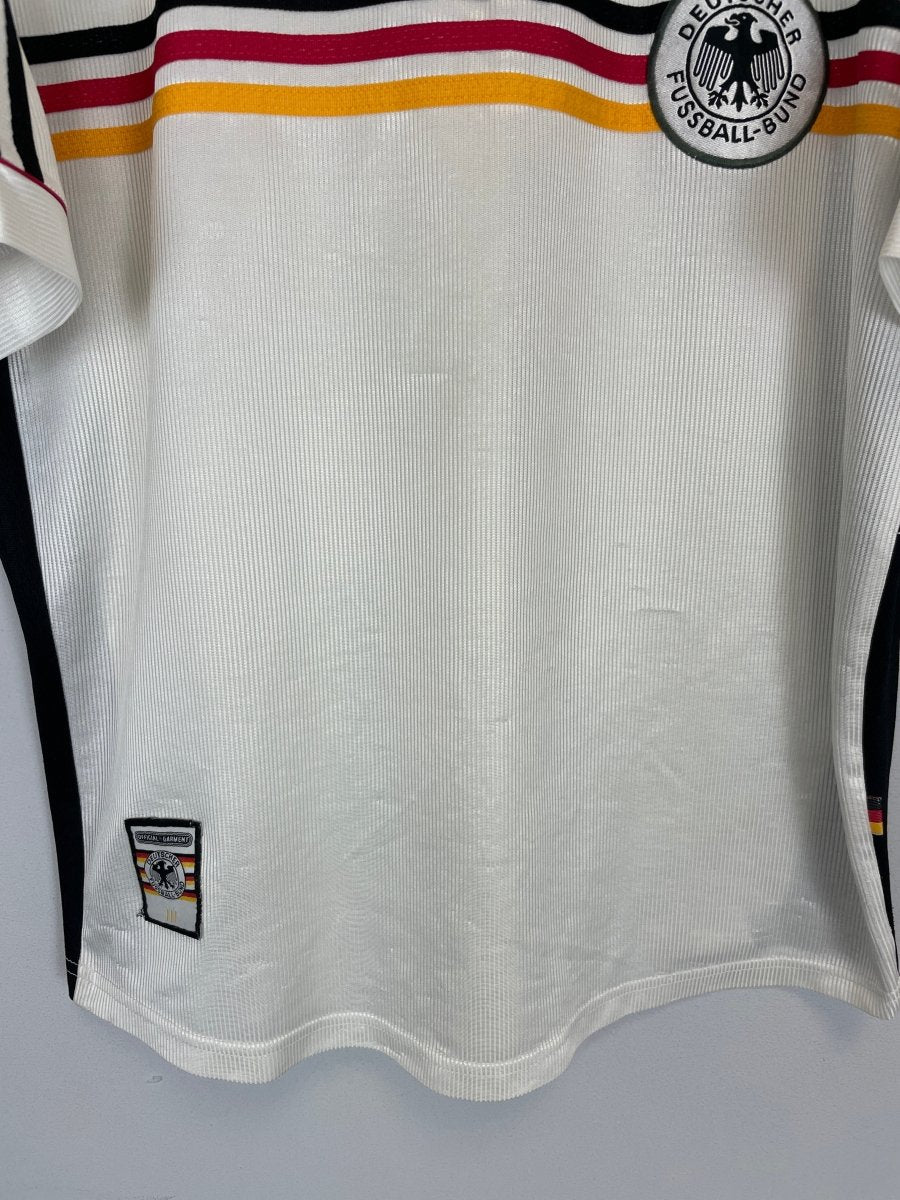 1998/00 GERMANY HOME SHIRT (L) ADIDAS - Cult Kits - Large - Buy Vintage Football Shirts, Authentic Retro Football Shirts For Sale, Classic Football Shirts & Soccer Jersey