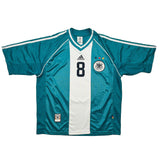 Buy 1998/00 Germany Matthaus 8 Away Shirt (L) Adidas ~ Free worldwide shipping available ~ Authentic Vintage Football Shirts from Cult Kits