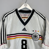 Shop 1998/00 GERMANY MATTHAUS #8 HOME SHIRT (L) ADIDAS, classic football shirts, vintage football shirts & retro soccer jerseys at Cult Kits